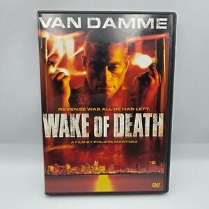 Wake of Death DVD Jean-Claude Van Damme Action Thriller Movie Rated R JCVD 2004